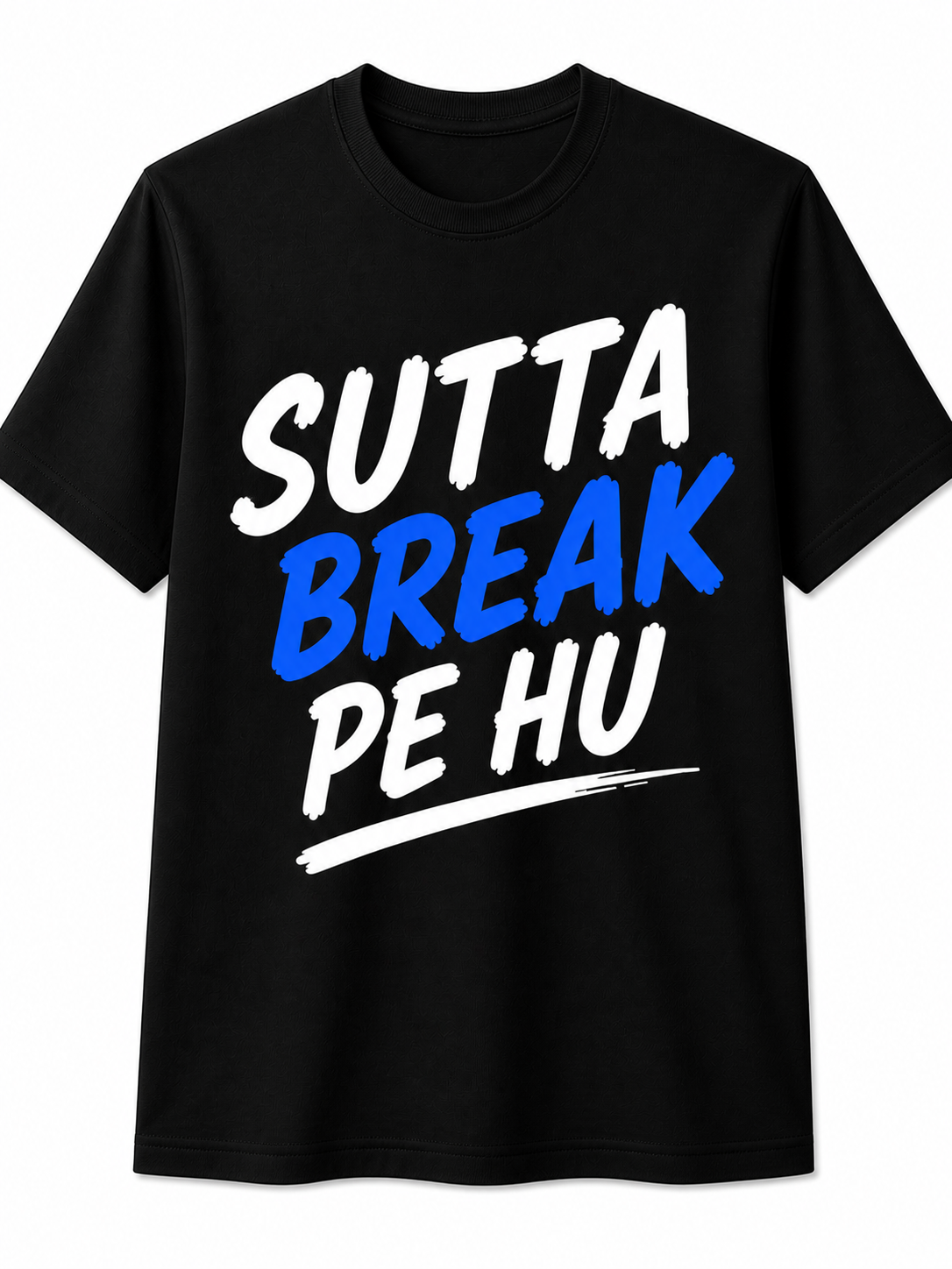 Sutta Break Pe Hu | Cotton T-Shirt