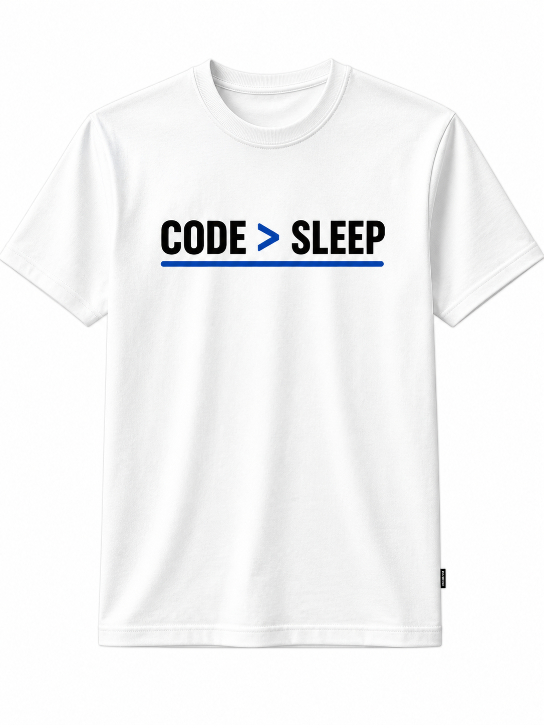 Code > Sleep | Cotton T Shirt