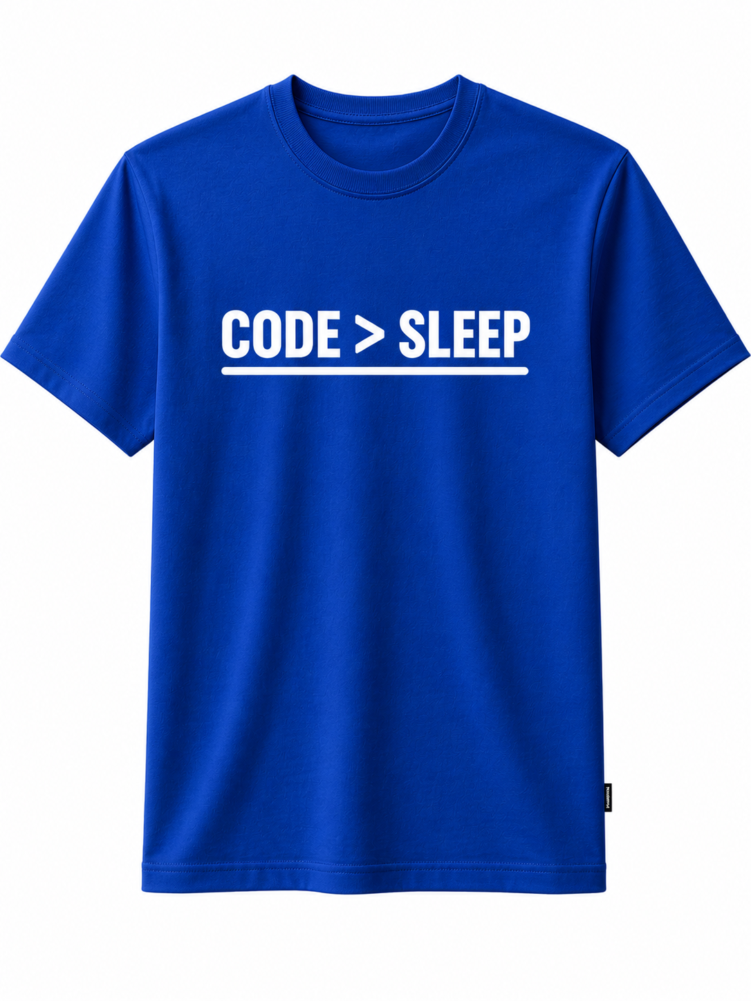 Code > Sleep | Cotton T Shirt