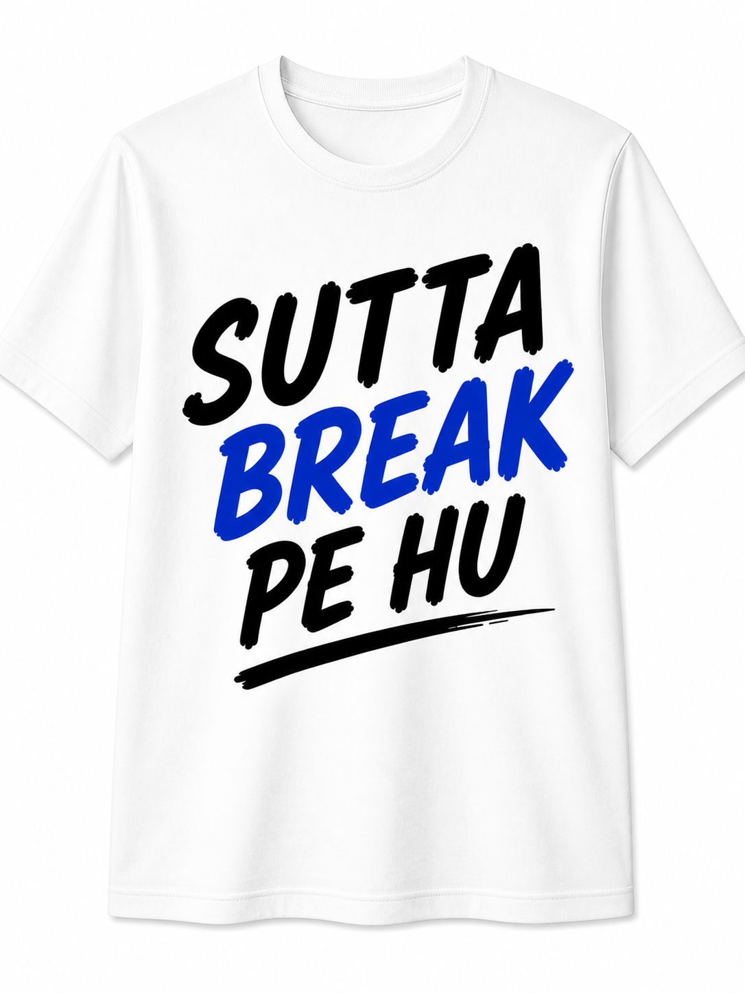 Sutta Break Pe Hu | Cotton T-Shirt