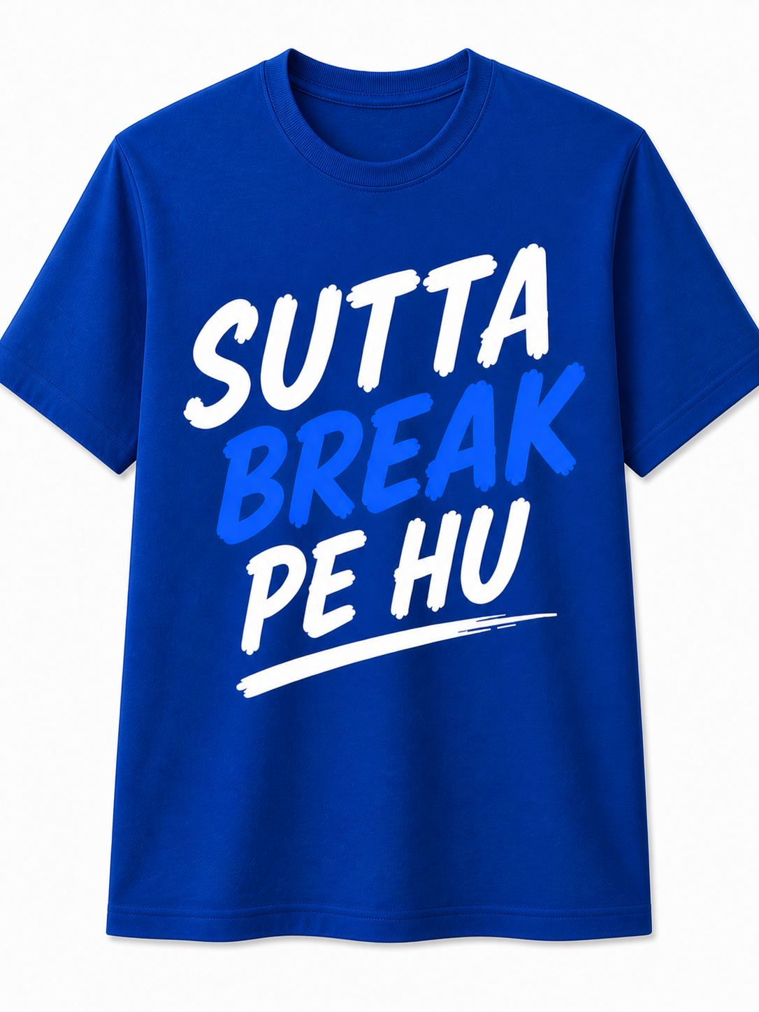 Sutta Break Pe Hu | Cotton T-Shirt